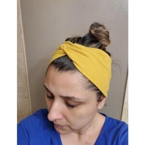 Turban Headbands for Women Wide Head Wraps Knotted Elastic Teen Girls Yoga